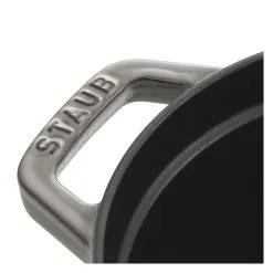 Staub 29 Cm Oval Cast Iron Cocotte Graphite-grey -Knives & Scissors Sales Store 40509 317 0 3