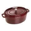 Staub 31 Cm Oval Cast Iron Cocotte Grenadine-red