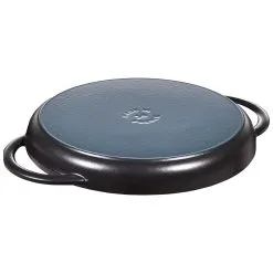 Staub 26 Cm Round Cast Iron Pure Grill Black -Knives & Scissors Sales Store 40509 377 0 1