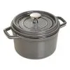 Staub 16 Cm Round Cast Iron Cocotte Graphite-grey