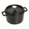Staub 16 Cm Round Cast Iron Cocotte Black
