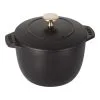 Staub 16 Cm Round Cast Iron Rice Cocotte Black