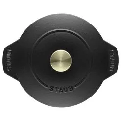 Staub 16 Cm Round Cast Iron Rice Cocotte Black -Knives & Scissors Sales Store 40509 655 0 2