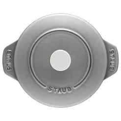 Staub 16 Cm Round Cast Iron Rice Cocotte Graphite-grey -Knives & Scissors Sales Store 40509 703 0 4