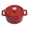 Staub 10 Cm Round Cast Iron Mini Cocotte Cherry