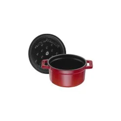 Staub 10 Cm Round Cast Iron Mini Cocotte Cherry 10 Staub 10 Cm Round Cast Iron Mini Cocotte Cherry -Knives & Scissors Sales Store 40509 799 0 5