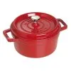 Staub 20 Cm Round Cast Iron Cocotte Cherry