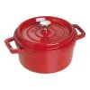 Staub 22 Cm Round Cast Iron Cocotte Cherry