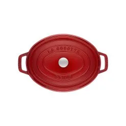 Staub 27 Cm Oval Cast Iron Cocotte Cherry -Knives & Scissors Sales Store 40509 830 0 2