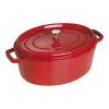 Staub 27 Cm Oval Cast Iron Cocotte Cherry