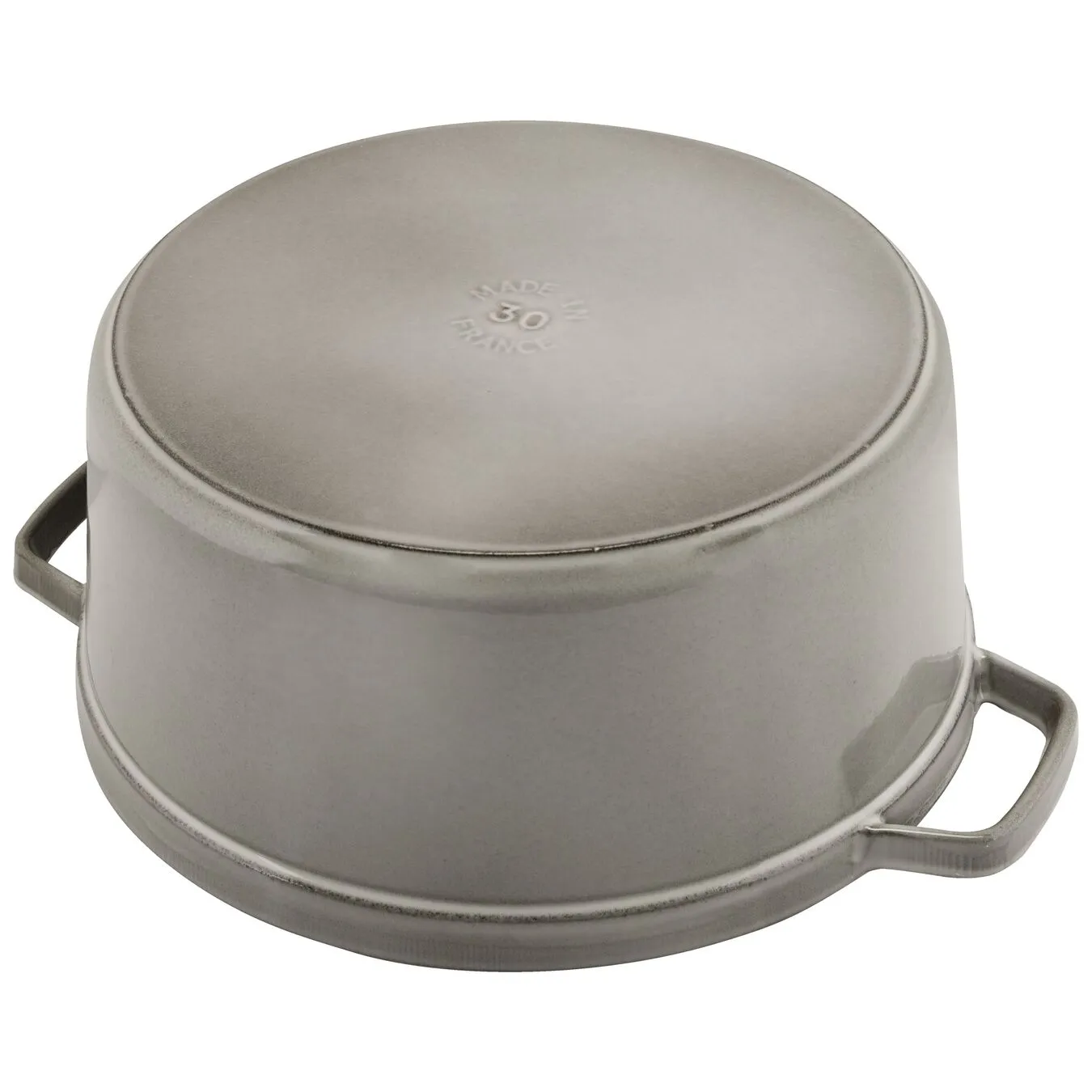 Staub 30 Cm Round Cast Iron Cocotte Graphite-grey 4 Staub 30 Cm Round Cast Iron Cocotte Graphite-grey - Image 4