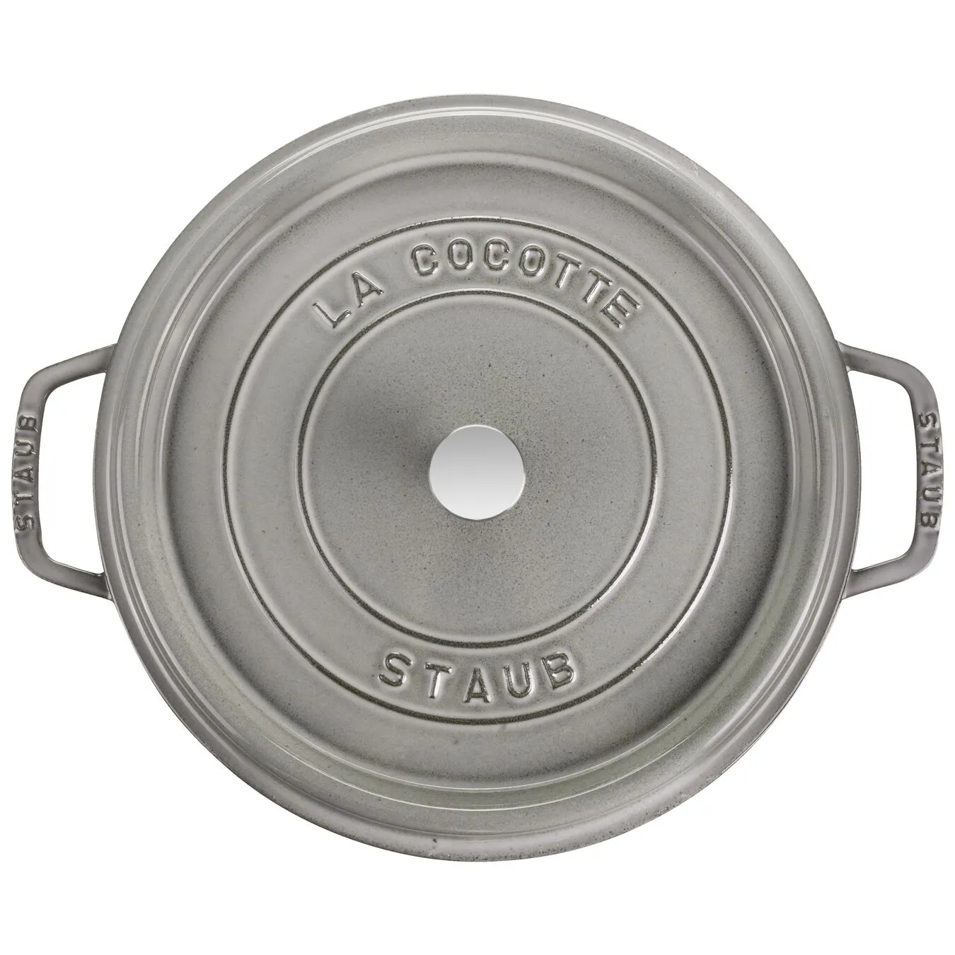 Staub 30 Cm Round Cast Iron Cocotte Graphite-grey 3 Staub 30 Cm Round Cast Iron Cocotte Graphite-grey - Image 3