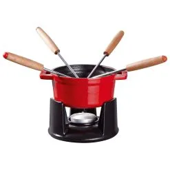 Staub 10 Cm Fondue Set Cherry -Knives & Scissors Sales Store 40509 900 0 3