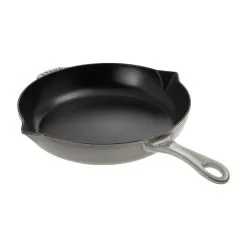 Staub 26 Cm Cast Iron Frying Pan With Pouring Spout Graphite-grey -Knives & Scissors Sales Store 40510 616 0 2