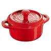 Staub 10 Cm Round Ceramic Mini Cocotte Cherry