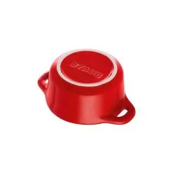 Staub 10 Cm Round Ceramic Mini Cocotte Cherry -Knives & Scissors Sales Store 40510 785 0 5