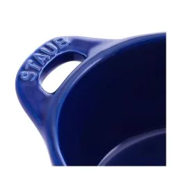 Staub 10 Cm Round Ceramic Mini Cocotte Dark-blue -Knives & Scissors Sales Store 40510 786 0 4