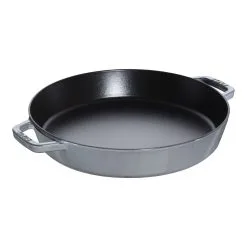 Staub 34 Cm Round Cast Iron Paella Pan