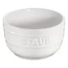 Staub 2-pcs Round Ceramic Ramekin Set Pure-white