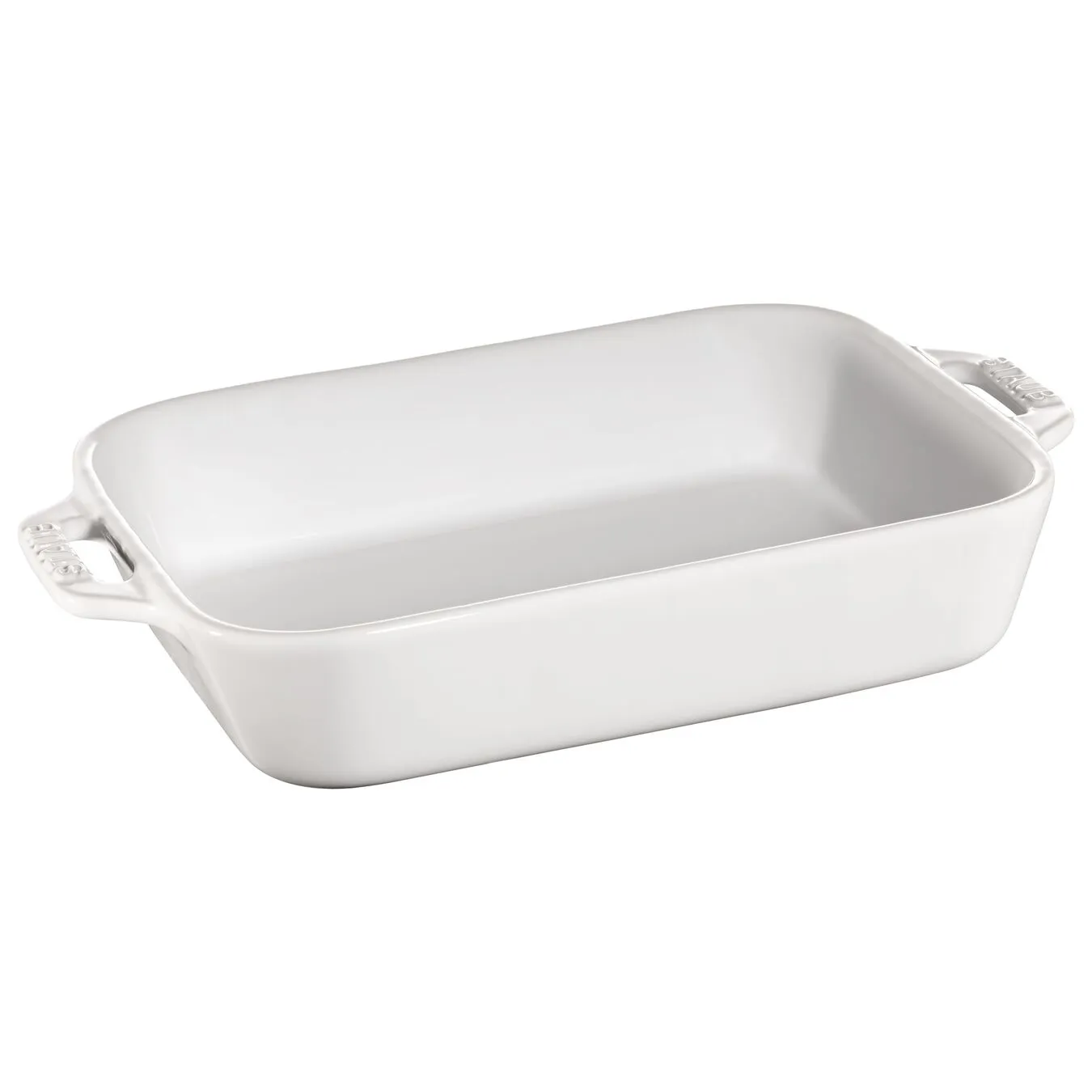 Staub 2-pcs Rectangular Ovenware Set White 3 Staub 2-pcs Rectangular Ovenware Set White - Image 3