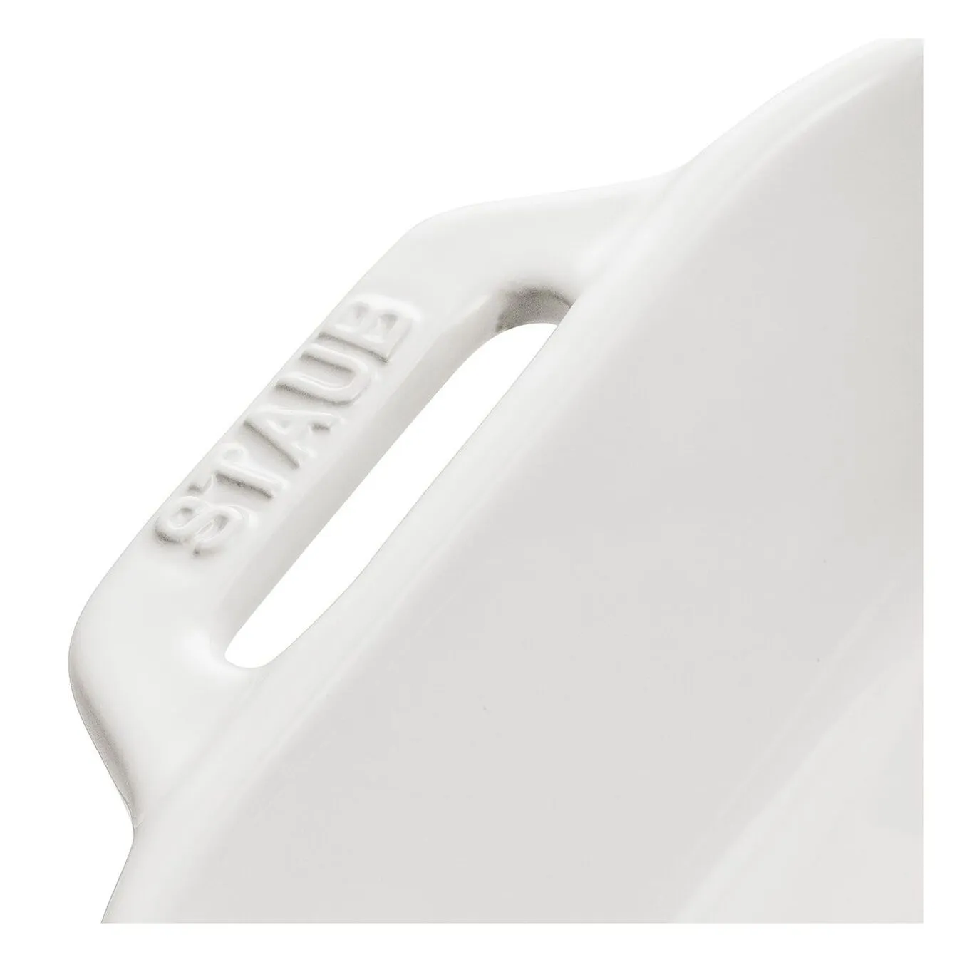Staub 34 Cm X 24 Cm Rectangular Ceramic Oven Dish Pure-white 2 Staub 34 Cm X 24 Cm Rectangular Ceramic Oven Dish Pure-white - Image 2