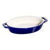 Staub 17 Cm Oval Ceramic Oven Dish Dark-blue