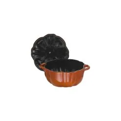 Staub 24 Cm Pumpkin Cast Iron Cocotte Cinnamon 10 Staub 24 Cm Pumpkin Cast Iron Cocotte Cinnamon -Knives & Scissors Sales Store 40511 403 0 6