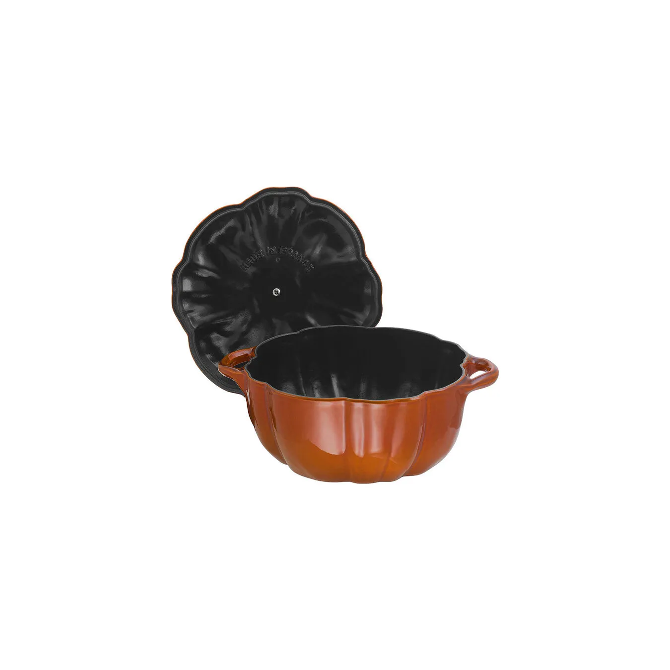 Staub 24 Cm Pumpkin Cast Iron Cocotte Cinnamon 5 Staub 24 Cm Pumpkin Cast Iron Cocotte Cinnamon - Image 5