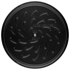 Staub 24 Cm Round Cast Iron Saute Pan Chistera Grenadine-red 9 Staub 24 Cm Round Cast Iron Saute Pan Chistera Grenadine-red -Knives & Scissors Sales Store 40511 512 0 6