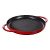 Staub 30 Cm Round Cast Iron Pure Grill Cherry