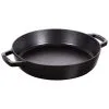 Staub 26 Cm Cast Iron Frying Pan Black