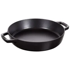 Staub 26 Cm Cast Iron Frying Pan Black