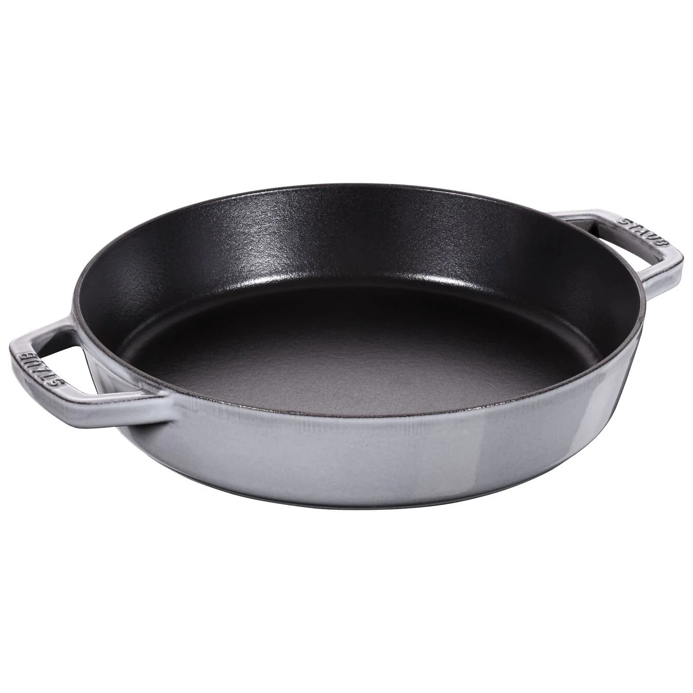 Staub 26 Cm Cast Iron Frying Pan Graphite-grey 1 Staub 26 Cm Cast Iron Frying Pan Graphite-grey