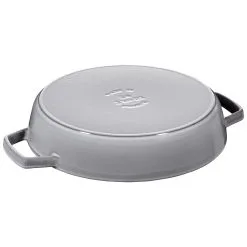 Staub 26 Cm Cast Iron Frying Pan Graphite-grey 3 Staub 26 Cm Cast Iron Frying Pan Graphite-grey -Knives & Scissors Sales Store 40511 726 0 2