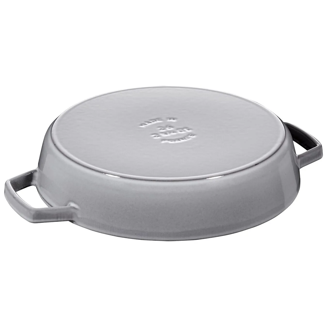 Staub 26 Cm Cast Iron Frying Pan Graphite-grey 2 Staub 26 Cm Cast Iron Frying Pan Graphite-grey - Image 2