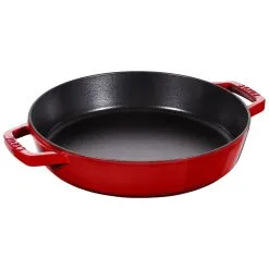 Staub 26 Cm Cast Iron Frying Pan Cherry