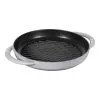Staub 23 Cm Round Cast Iron Pure Grill Graphite-grey