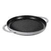 Staub 30 Cm Round Cast Iron Pure Grill Graphite-grey