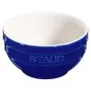 Staub 14 Cm Round Ceramic Bowl Dark-blue
