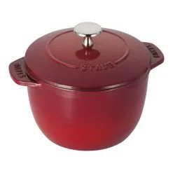 Staub 16 Cm Round Cast Iron Rice Cocotte Cherry