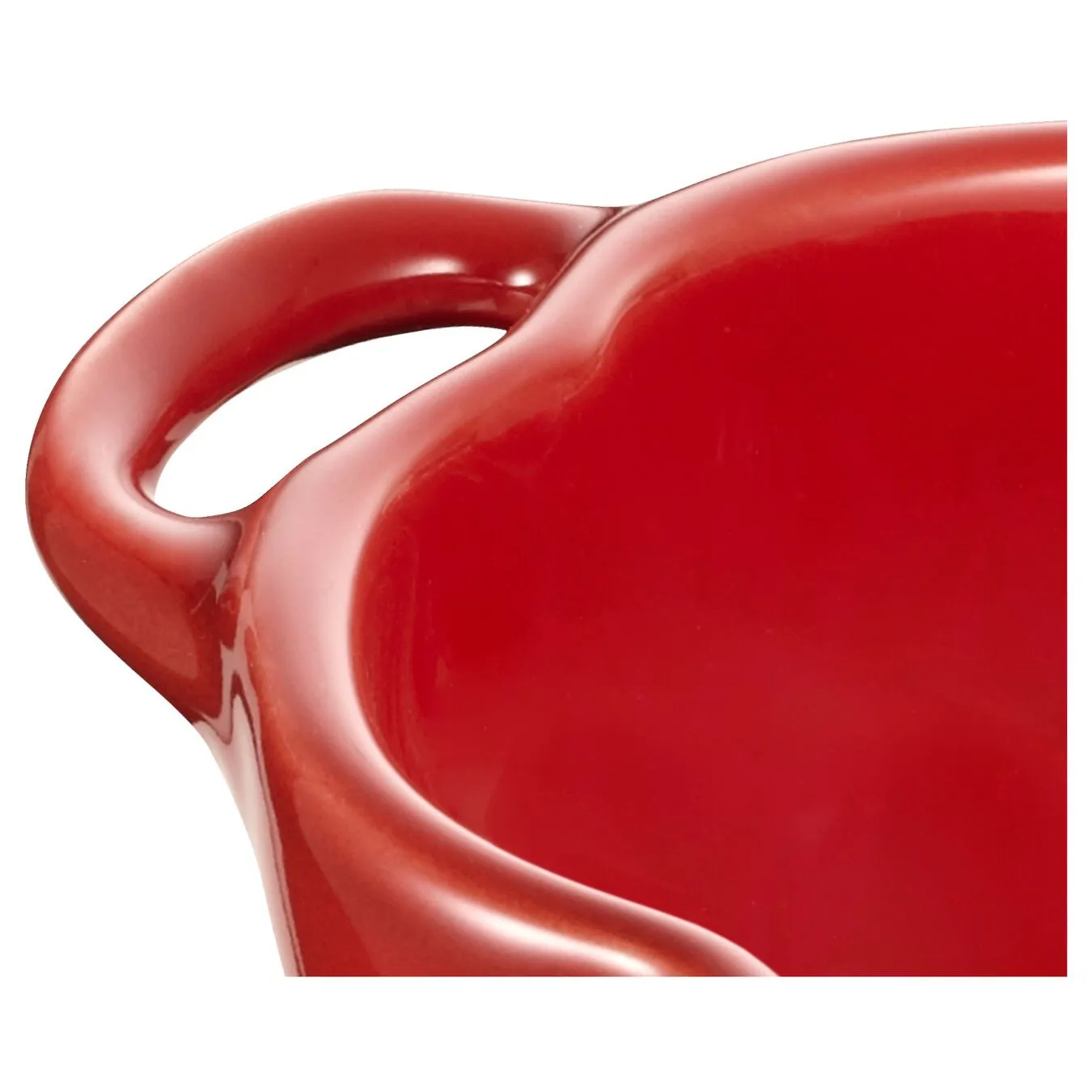 Staub 16 Cm Tomato Ceramic Cocotte Cherry 3 Staub 16 Cm Tomato Ceramic Cocotte Cherry - Image 3