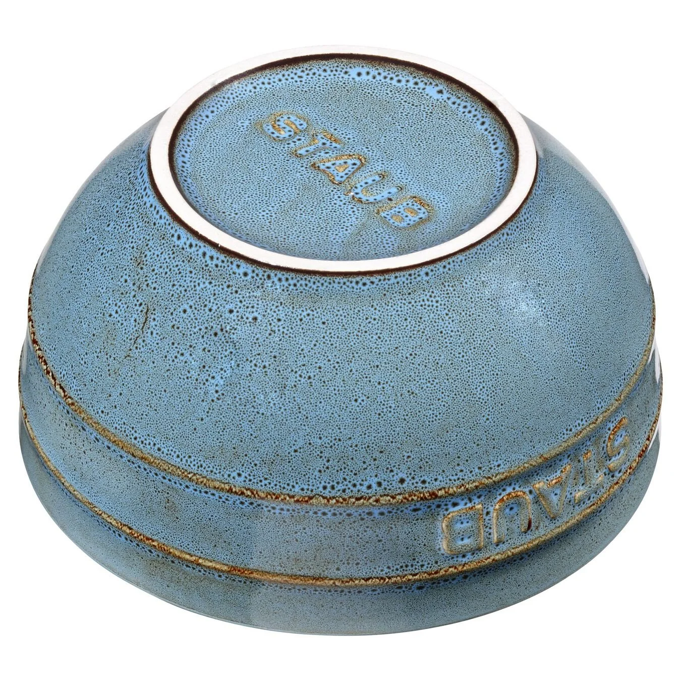 Staub 14 Cm Round Ceramic Bowl Ancient-turquoise 2 Staub 14 Cm Round Ceramic Bowl Ancient-turquoise - Image 2
