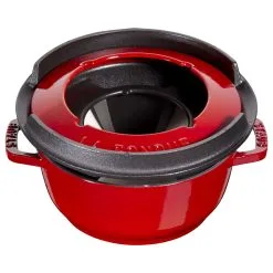 Staub 16 Cm Fondue Set Cherry -Knives & Scissors Sales Store 40511 973 0 1