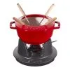 Staub 16 Cm Fondue Set Cherry