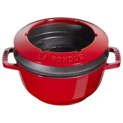 Staub 18 Cm Fondue Set Cherry -Knives & Scissors Sales Store 40511 974 0 4