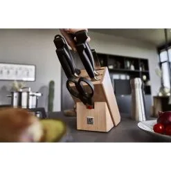 Zwilling 8-pcs Natural Beech Knife Block Set -Knives & Scissors Sales Store 424415690