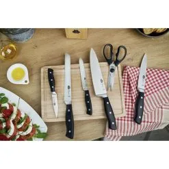 Ballarini 7-pcs Natural Rubberwood Knife Block Set -Knives & Scissors Sales Store 424416350