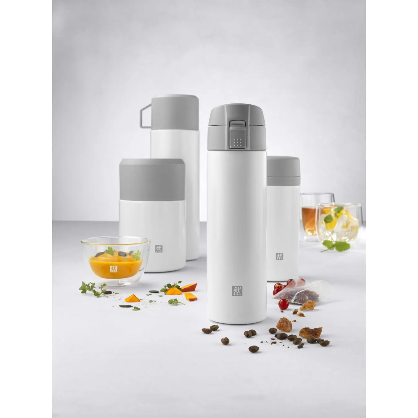 Zwilling 450 Ml Thermo Flask White-grey 6 Zwilling 450 Ml Thermo Flask White-grey - Image 6