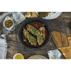 Staub 28 Cm Cast Iron Tajine Cherry -Knives & Scissors Sales Store 424418528