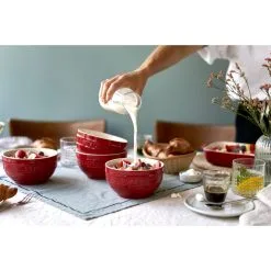 Staub 4-pcs Ceramic Bowl Set Cherry -Knives & Scissors Sales Store 424423089